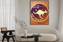 Plakat: Ładne ikony australia