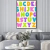 Plakat: Alfabet cute zabawna dziecinny