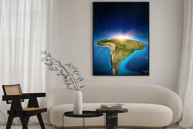 Plakat: Ameryka południowa