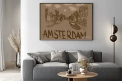 Plakat: Amsterdam vintage