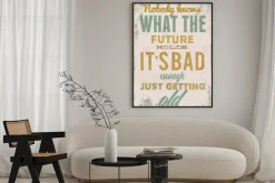 Plakat: Archiwalne ilustracji typografii wektora z grunge skutki. może