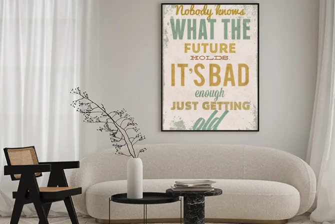 Plakat: Archiwalne ilustracji typografii wektora z grunge skutki. może