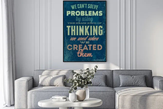 Plakat: Archiwalne ilustracji typografii wektora z grunge skutki. może