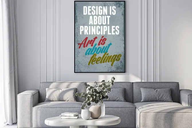 Plakat: Archiwalne ilustracji typografii wektora z grunge skutki. może