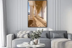 Plakat: Arkadami pielgrzymującego mieszkania w barokowym sanktuarium