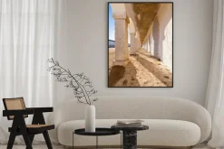 Plakat: Arkadami pielgrzymującego mieszkania w barokowym sanktuarium