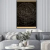 Plakat: Astronomical illustration. old image