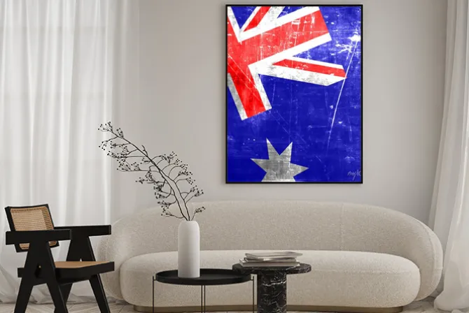 Plakat: Australia flag