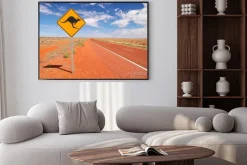 Plakat: Australijskie drogi niekończące