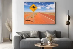 Plakat: Australijskie drogi niekończące