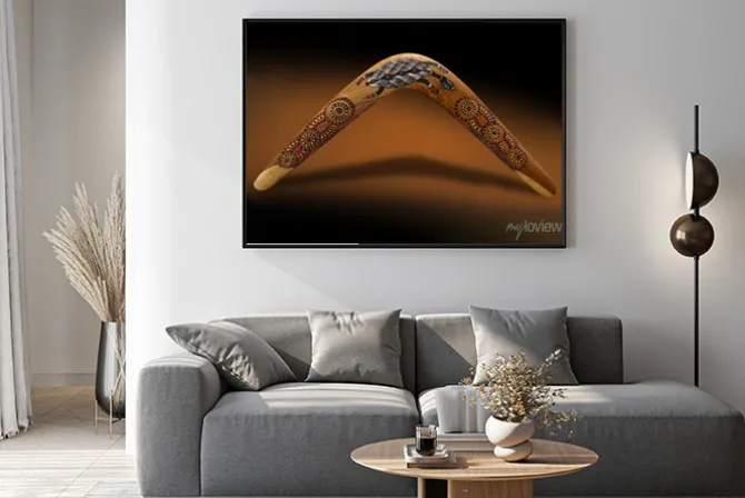 Plakat: Australischer bumerang