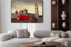 Plakat: Autobusy w londynie