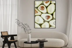 Plakat: Awokado zielone warzywa