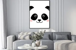 Plakat: Bajkowa twarz pandy