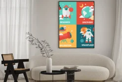 Plakat: Banery miejsca rozrywki i karty