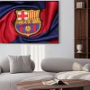 Plakat: Bangkok, tajlandia 30 sierpnia 2015: logo barcelona football