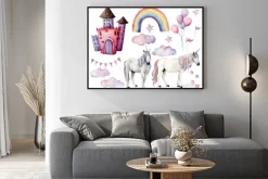 Plakat: Baśniowe motywy dla dziewczynki