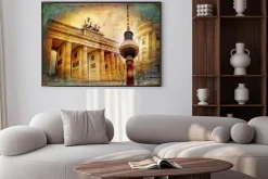 Plakat: Berlińskie zabytki kolaż