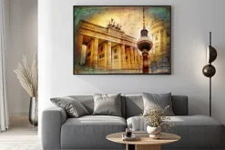 Plakat: Berlińskie zabytki kolaż