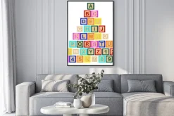 Plakat: Blok list pyramid