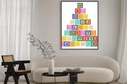 Plakat: Blok list pyramid