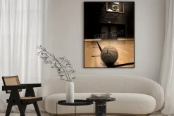 Plakat: Boisko do koszykówki