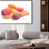 Plakat: Bonbons traditionels sur fond blanc