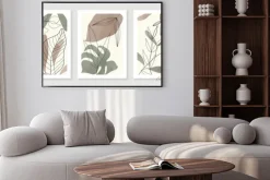 Plakat: Botaniczny line art