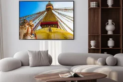 Plakat: Bouddhanath stupa, katmandu, nepal