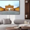Plakat: Brama brandenburska panorama w berlinie, niemcy