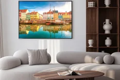 Plakat: Budynki w kopenhadze