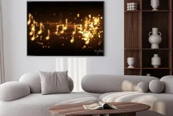 Plakat: Błyszczących nut i fajerwerki