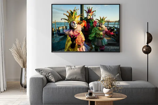 Plakat: Carnevale di venezia maschera