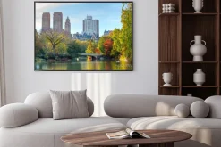 Plakat: Central park in fall