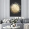 Plakat: Chic golden luxurious retro vintage engraving style. image of