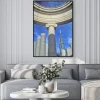 Plakat: Chicago architectural detail with sears tower in background,