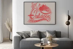 Plakat: Chodźmy na zewnątrz