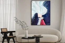 Plakat: Christmas colorful card.