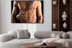 Plakat: Ciało mężczyzny