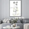 Plakat: Clover plants. botanical illustration. good for cosmetics, medicine,
