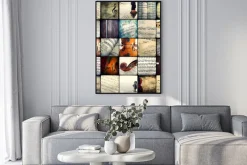 Plakat: Collage - muzyka