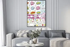 Plakat: Comic book vector pack elements