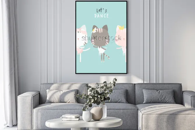 Plakat: Cute cat dance