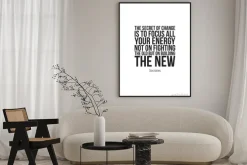 Plakat: Cytat motywacyjny po angielsku