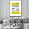 Plakat: Cytat po angielsku o sukcesie