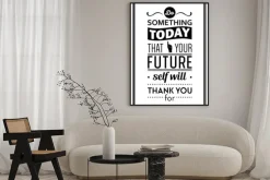 Plakat: Cytat tło typograficzny