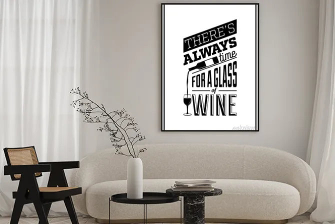 Plakat: Cytat tło typograficzny