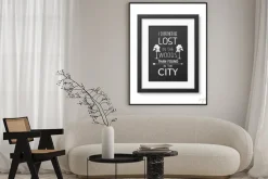 Plakat: Cytat tło typograficzny