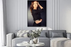 Plakat: Czarna sukienka