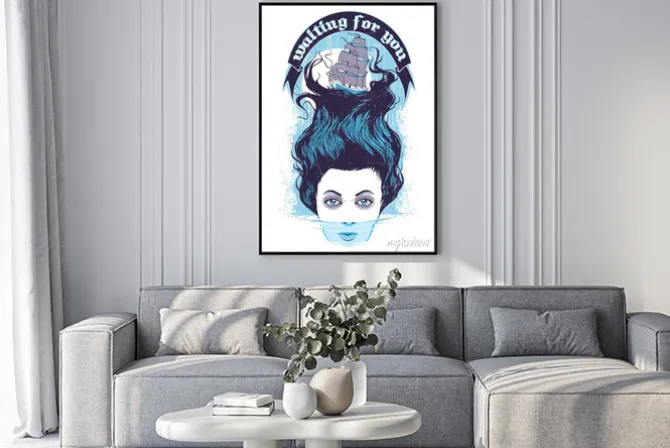 Plakat: Czekam na ciebie